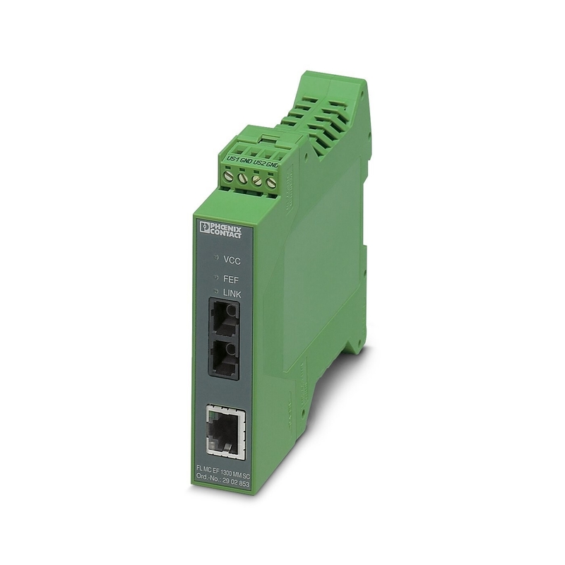 1300 MM SC Phoenix Contact Convertisseur à fibre optique 2902853 FL MC EF pour votre entreprise