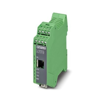 FL COMSERVER UNI 232/422/485 Modem et accessoires de connexion fournis par Phoenix Contact
