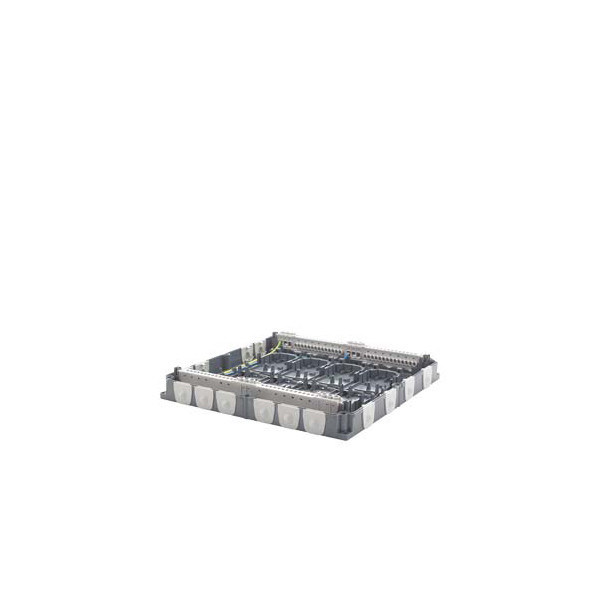 L'installation de 8 modules RS/RL est facilitée par le PLC 5WG1641-3AB01 AP641 Box de commande de salle