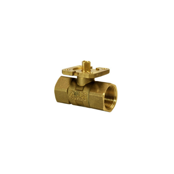 Système d'automatisation du bâtiment PLC BPZ VAI61.20-10 fil interne à 2 portes soupape à bille PN40
