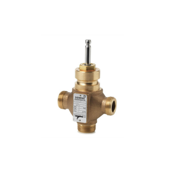 Système de contrôle de l'automatisation des bâtiments fil extérieur à 3 portes soupape de siège PLC BPZ VXG41.15