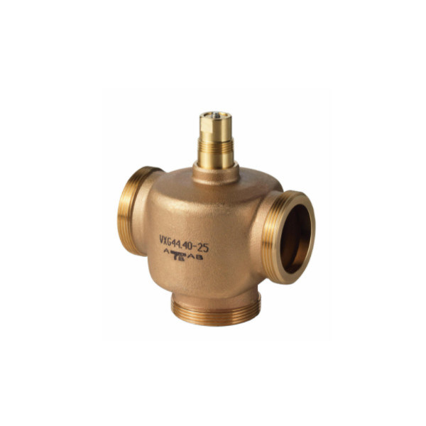 Connexion de fil extérieur 3 ports soupape de siège PLC BPZ VXG44.40-25 pour le contrôle du bâtiment