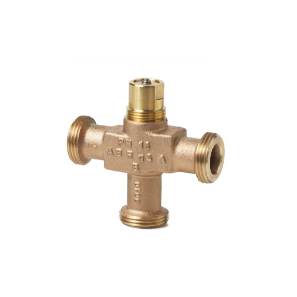 BPZ VXG44.15-1 soupape de siège à trois ports à fil externe pour système de contrôle d'automatisation du bâtiment
