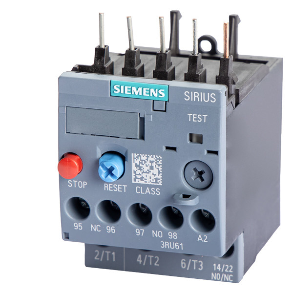 Siemens 3RU6116-0GB0 Relais de surcharge 11...16 A Taille S00 Classe 10 pour la protection du moteur