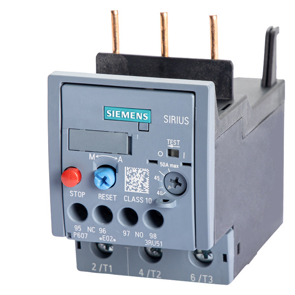 Siemens 3RU5136-4BB0 Relais de surcharge 40...50 A Taille S2 Classe 10 pour la protection du moteur