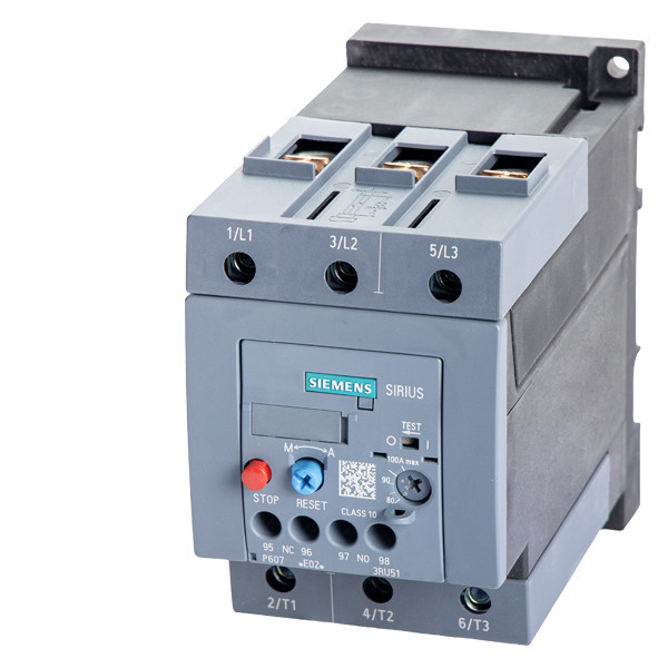 Siemens 3RU5146-4KB1 Relais de surcharge 80 100 A Taille S3 Charge de contact pour la protection du moteur