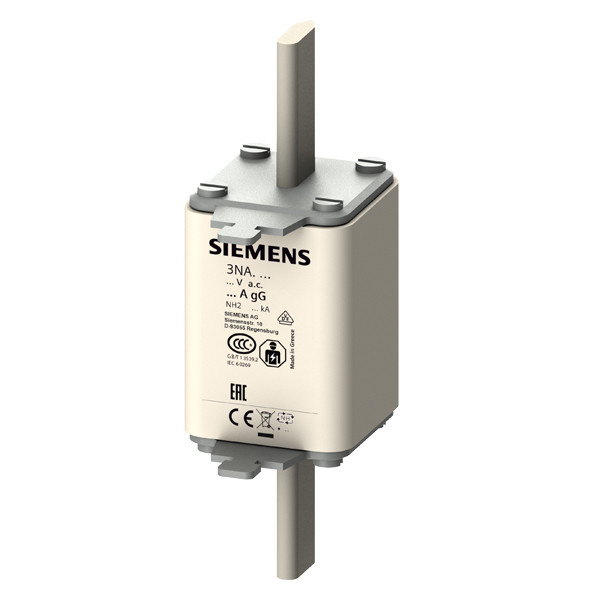 Siemens 3NA3240 LV HRC Fuse Link GL/GG avec indicateur avant Taille 2 AC 500V/DC 440V