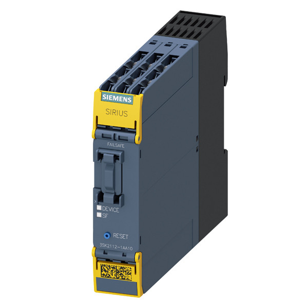 Compact 3SK2 3SK2112-1AA10 SIRIUS Relais de sécurité Unité de base à vis largeur 22,5 mm